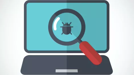 Laptop virus