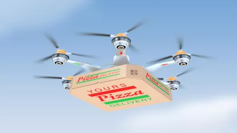From fast food to flying food: Domino's showcases NZ pizza delivery by drone