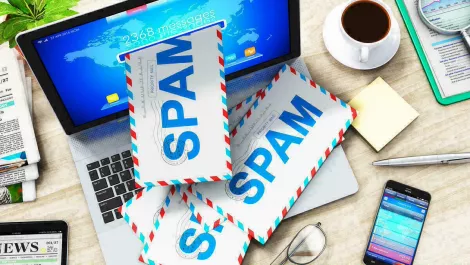 Number of spam emails drops, still accounts for 55% of traffic