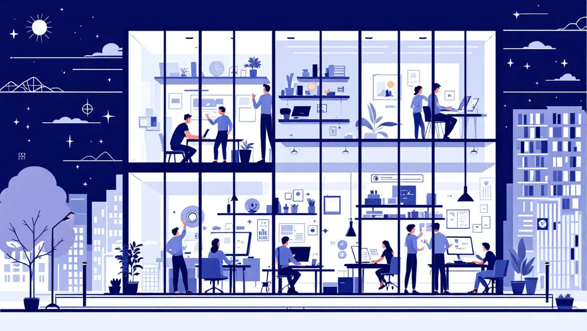 Modern office building bristol tech software development collaboration