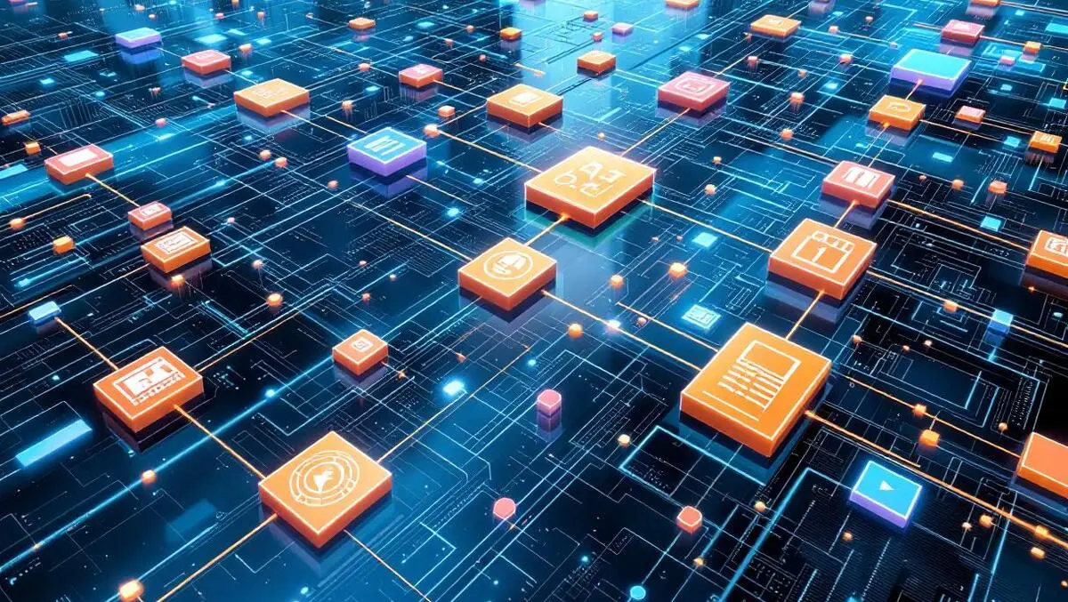 Organized network interconnected data nodes structured data management