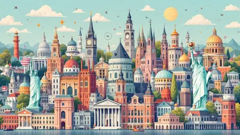 Us switzerland uk cultural landmarks education research arts highlights