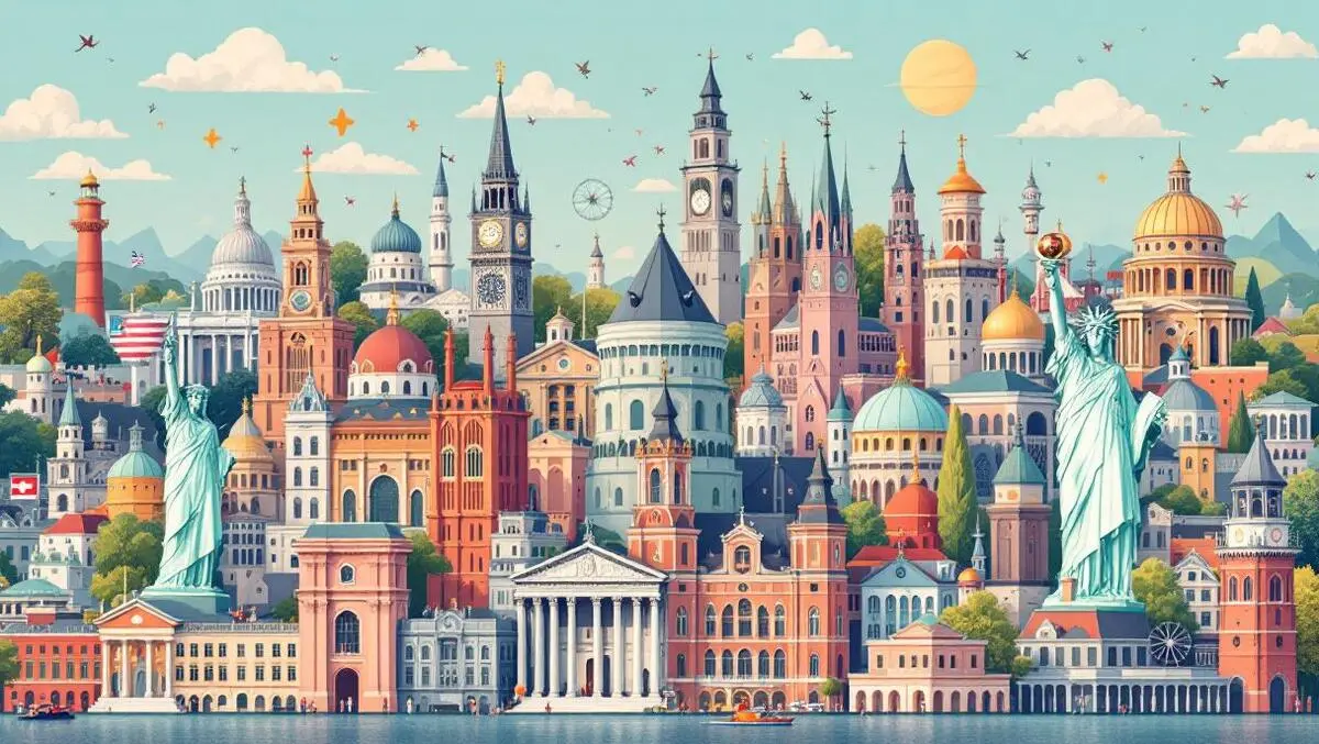 Us switzerland uk cultural landmarks education research arts highlights