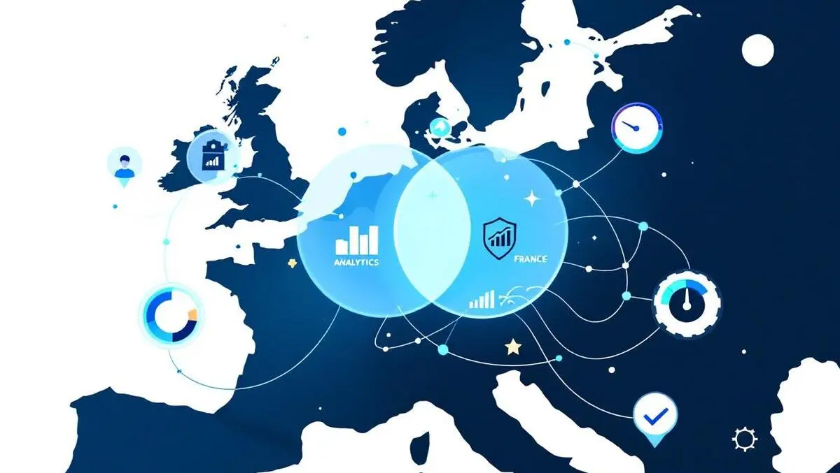 Europe map france highlighted digital experience monitoring merger