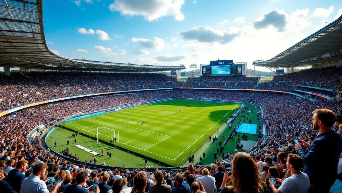 Bath rugby rec ground matchday full stadium 5g tech fans