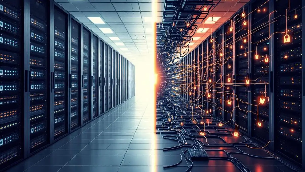 Secured vs ungoverned ai server room in us uk corporations