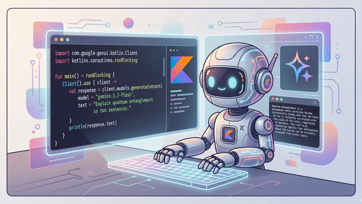 Google launches Gen AI SDK for Kotlin with Gemini support